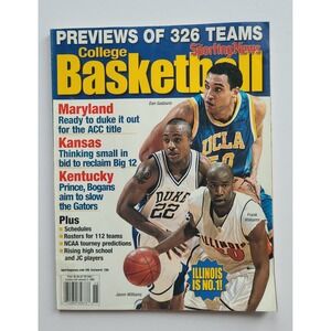 The Sporting News College Basketball 2002 Preview Magazine Jason Williams‎